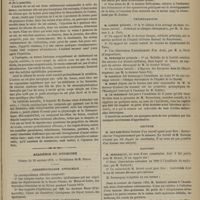 1023 - Page 1011 - Recherches sur les propriétés antifermentescibles et l'action physiologique du silicate de soude ; par MM. A. Rabuteau et F. Papillon. (Extrait d'un mémoire communiqué à l'Académie des sciences) / Académie de médecine. Séance du 29 octobre 1872. Correspondance officielle / Correspondance manuscrite / Présentations / Lecture / Rapport. M. Demarquay : Gastrotomie, extirpation d'une tumeur fibro-cystique de la matrice du poids de 14 kilogrammes et demi