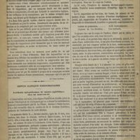 0012 - Page 2 - Séance de l'Académie de médecine. [Dr Victor Revillout] / Revue clinique hebdomadaire. Accidents épileptiformes de nature syphilitique chez un nouveau-né