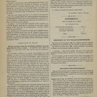 0016 - Page 6 - Société de chirurgie. Séance du 18 décembre 1872. Présentation de malade. Nécrose presque totale du maxillaire inférieur chez une petite fille de 2 ans et demi. M. Guéniot / Souscription pour le buste de M. Bazin (11e et dernière liste) / Chronique et nouvelles scientifiques. Erratum / Bulletin bibliographique