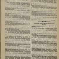 0021 - Page 11 - Hôpital des enfants malades. M. Bouchut. Du zona et de l'herpès produit par la névrite. (Leçon recueillie par M. F. Labadie-Lagrave...). (A suivre) / Clinique médicale de l'Hôtel-Dieu. M. Béhier. Pleurésies à épanchements modérés : thoracentèse avec trocarts capillaires et aspiration. - Appareils divers
