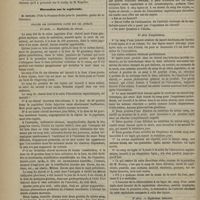 0080 - Page 70 - Académie de médecine. Séance du 21 janvier 1873. Correspondance non officielle / Lecture / Discussion sur la septicémie. M. Bouley