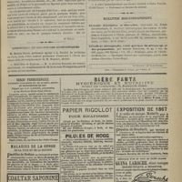 0097 - Page 87 - Variétés. Thérapeutique des maladies de l'urèthre. Par le Docteur Mallez, avec la collaboration de M. E. Delpech / Chronique et nouvelles scientifiques. Hôtel-Dieu de Toulouse / Salle de progrès / Bulletin bibliographique