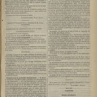 0311 - Page 301 - Société de médecine de Paris. Séance du 6 décembre 1872. Correspondance / Séance du 20 décembre 1872. Correspondance écrite / Discussion / Discussion sur la péritonite rhumatismale. M. Peter. Fait dont M. Aimé Martin a entretenu / Élection / Variétés. Histoire des plantes. Par H. Baillon...