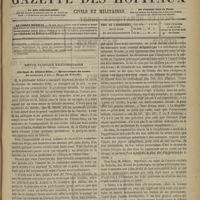 0323 - Page 313 - Sommaire / Revue clinique hebdomadaire. Clinique de l'Hôtel-Dieu. - Réouverture du cours du semestre d'été. - Éloge de Grisolle