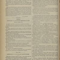 0400 - Page 390 - Variétés. Histoire de la médecine et des doctrines médicales, par E. Bouchut... / Thèses soutenues à la Faculté de médecine de Paris pendant l'année 1873 / Chronique et nouvelles scientifiques. Faculté de médecine de Paris / École de médecine de Lyon