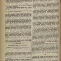 0420 - Page 410 - Séance de l'Académie des sciences / Hôpital du Midi. M. Charles Mauriac. Étude clinique sur l'influence curative de l'érysipèle dans la syphilis