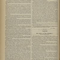 0512 - Page 502 - Correspondance. La dengue, ou abourakab. [Dr A. Buez] / Variétés. Des ovaires, de leurs anomalies ; par le Dr Albert Puech