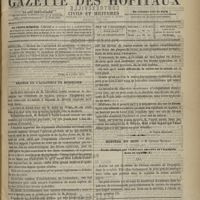 0611 - Page 601 - Sommaire / Séance de l'Académie de médecine. [Dr Victor Revillout] / Hôpital du Midi. M. Charles Mauriac. Étude clinique sur l'influence curative de l'érysipèle dans la syphilis