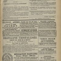 0625 - Page 615 - Thèses soutenues à la Faculté de médecine de Paris pendant l'année 1873 / Chronique et nouvelles scientifiques / Bulletin bibliographique