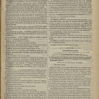 0711 - Page 701 - Académie de médecine. Séance du 29 juillet 1873. Suite de la discussion sur la réorganisation du corps de santé militaire. M. Dumas, dont le discours écrit est lu par M. Buignet, avec la commission / Correspondance. De l'importance de l'élément buccal dans la fièvre typhoïde et de l'heureuse influence des gargarismes acidulés fréquemment répétés. Lettre sur les conditions du traitement. [A. Netter]