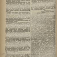 0896 - Page 886 - Correspondance. Lettre sur le choléra, de M. le Docteur Edouard Fournié. [Dr Édouard Fournié] / Mort et obsèques de M. Nélaton. [Nécrologie]