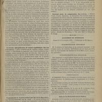1103 - Page 1093 - Revue de la presse. De l'emploi de l'alcool dans la fièvre typhoïde et dans le choléra infantile. (Bulletin de thérapeutique) / Du psoriasis buccal. (Société anatomique) / Accidents épileptiformes de nature syphilitique chez un nouveau-né. (Annales de dermathologie) / Transmission de la tuberculose par les voies digestives ; expériences nouvelles sur le veau. (Lyon médical) / Nouveau mode de compression des artères. (Gazette de Strasbourg) / Académie de médecine. Séance du 25 novembre 1873. Correspondance officielle / Correspondance officielle / Présentations. Suite de la discussion sur le choléra. M. Barth