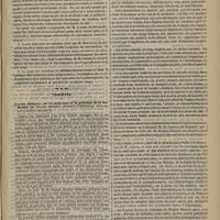 1119 - Page 1109 - Des injections. Qui se pratiquent dans les veines des cholériques, et de la cause des variations de résultats obtenus jusqu'ici avec ce moyen thérapeutique, par A. Netter / Variétés. Leçons cliniques sur les principes et la pratique de la médecine, par Hughes Benneti... Traduites par le Docteur Lebrun