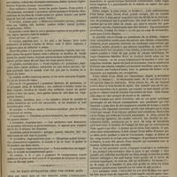 0147 - Page 139 - Clinique des départements. Tétanos traumatique ; guérison. Par M. le Docteur E. Gavaudan... / Cas de rage développée chez une femme âgée. Deux ans deux mois et une semaine après l'inoculation du virus rabique par la morsure d'un chien enragé ; par M. le Docteur Morel