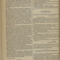 0198 - Page 190 - Société de chirurgie. Séance du 24 février 1875. Discussion / Thèses soutenues à la Faculté de médecine de Paris pendant l'année 1874 / Correspondance. [Dr Fort] / Chronique et nouvelles scientifiques. Faculté de médecine