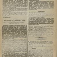 0325 - Page 317 - Société de médecine de Paris. Séance du 23 janvier 1875. Communication / Séance du 27 février 1875. A propos du procès-verbal. M. Gillette : Anthrax de la lèvre supérieure / Correspondance / Proposition faite à la Société par MM. Perrin et Beliquet. (A suivre) / Variétés. De l'institution des soeurs garde-malades des pauvres à domicile, au point de vue de l'amélioration et de l'extension du service médico-chirurgical des bureaux de bienfaisance. (Note lue à la Société des médecins du bureau de bienfaisance, par M. le Docteur Passant)