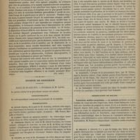 0414 - Page 406 - Revue de la presse. Aphasie. (Un. méd.) / Société de chirurgie. Séance du 28 avril 1875. Correspondance / Présentations / Lectures / Présentation de malade. Luxation medio-carpienne. M. Desprès / Discussion