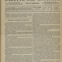 0561 - Page 553 - Sommaire / Séance de l'Académie de médecine. [Dr Victor Revillout]