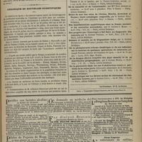 0807 - Page 799 - Nécrologie. Discours de M. Labarraque / Chronique et nouvelles scientifiques. Le choléra en Syrie / Bulletin bibliographique