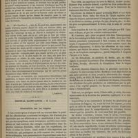 0923 - Page 915 - Hospice de Bicêtre. M. Legrand du Saulle. La folie du doute (avec délire du toucher). (A suivre) / Hôpital Saint-Louis. M. Lailler. Généralités sur les teignes