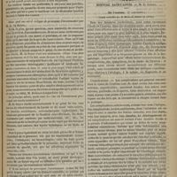 1011 - Page 1003 - Les thèses du concours pour les accouchements. Des contre-indications de la version dans la présentation de l'épaule, et des moyens qui peuvent remplacer cette opération, par M. A. Pinard / Dans quel cas est-il indiqué de provoquer l'avortement ? par M. A. de Soyre / Hôpital Saint-Louis. M. E. Guibout. De l'eczéma. (3e conférence). (Leçon recueillie par M. Muzelier...)