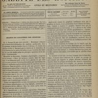 1209 - Page 1201 - Sommaire / Séance de l'Académie des sciences. [Dr Édouard Fournié]