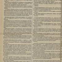 0014 - Page 2 - Hôpital des Enfants-Malades. M. Bouchut. Revue cérébroscopique de 1875. Méningite tuberculeuse ; névro-rétinite / Méningite ; névro-rétinite double / Méningite tuberculeuse ; double névrite optique / Méningite tuberculeuse et névro-rétinite / Méningite typhoïde cérébro-spinale, contractures ; névro rétinite / Méningite typhoïde ; premier degré de névro-rétinite / Paralysie diphthéritique ; névrite optique / Paralysie diphthéritique ; névro-rétinite / Paralysie diphthéritique ; névro-rétinite / Diphthérite ; encéphalite chronique partielle ; atrophie de la papille correspondante / Encéphalite et paralysie de la sixième paire ; névrite étranglée
