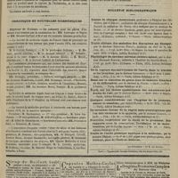 0019 - Page 7 - Société médicale des hôpitaux. Séance du 24 décembre 1875. Discussion sur le taenia. M. Roger. Taenia dans l'armée. M. Léon Colin / Chronique et nouvelles scientifiques. Hôpitaux de Toulouse / Bulletin bibliographique