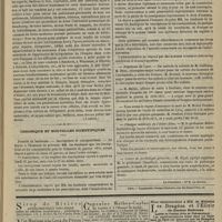 0027 - Page 15 - Variétés. Lettres sur l'enseignement de la médecine en Allemagne. (A suivre) / Chronique et nouvelles scientifiques. Faculté de médecine / Hôpitaux de Lyon / Clinique médicale de l'Hôtel-Dieu / Cours de pathologie générale