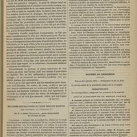 0033 - Page 21 - Du vertige mental ; par M. le Professeur Lasègue. (A suivre) / Mécanisme des fractures du coude chez les enfants. Leur traitement par l'extension ; par M. le Docteur Berthomier... / Société de chirurgie. Séance du 5 janvier 1876. Correspondance / Suite de la discussion sur les hôpitaux d'enfants. M. Desprès