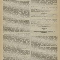 0041 - Page 29 - Société de biologie. Séance du 8 janvier 1876. Suite de la discussion sur les localisations cérébrales. M. Luys s'unit à la protestation de M. Charcot contre les faits avancés par M. Brown-Sequard / Communications. Troubles trophiques consécutifs à des lésions cérébrales. M. Joffroy / Des tubes nerveux en T et de leurs relations avec les cellules ganglionnaires. M. Ranvier / Présentation / Élections / Variétés. Lettres sur l'enseignement de la médecine en Allemagne
