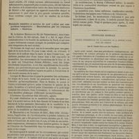 0079 - Page 67 - Revue clinique hebdomadaire. Rupture du tendon d'Achille en un point insolite / Paralysie sensitive et motrice du nerf cubital par compression temporaire. - Électrisation par les courants induits. - Guérison / Physiologie générale. Critique expérimentale sur la formation de la matière sucrée dans les animaux ; par M. Claude Bernard...