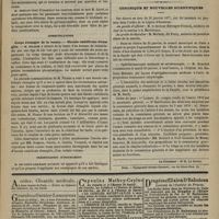 0099 - Page 87 - Société de chirurgie. Séance du 24 janvier 1877. Discussion / Communications. Corps étranger de la vessie. - Hernie ombilicale étranglée. M. Nicaise / Présentation d'instrument / Présentation de pièce / Chronique et nouvelles scientifiques. Ophthalmoscopie médicale et cérébroscopie