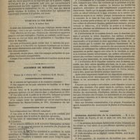 0138 - Page 126 - Thérapeutique. Sur l'avantage qu'il y aurait à remplacer la quinine par la cinchonidine dans le traitement des fièvres intemittentes ; par M. Weddell / Étude sur le foie mobile ; par M. le Docteur Blet / Académie de médecine. Séance du 6 février 1877. Correspondance officielle / Correspondance non officielle / Communication sur les mouvements de flexion et d'inclinaison de la colonne vertébrale / Lecture. Altération diphtéroïde de la coqueluche. M. le Docteur Delthil...