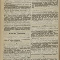 0168 - Page 156 - Hôpital civil de Strasbourg. M. Eug. Boeckel. Nombreux corps libres dans l'articulation métacarpophalangienne du médius. - Extraction par une large incision. - Pansement de Lister. - Guérison avec retour intégral des mouvements. Observation recueillie par M. Fallet... / Physiologie pathologique. Nouveau cas d'aphasie ou de la perte de la parole, provenant de la perte des mouvements coordonnés nécessaires à l'acte de la prononciation des mots, sans nulle lésion des Facultés intellectuelles, par M. le Professeur Bouillaud