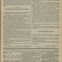 0179 - Page 167 - Variétés. Lettres sur l'enseignement de la médecine en Allemagne / Chronique et nouvelles scientifiques. Prix Bordin / Prix Alhumbert / Bulletin bibliographique