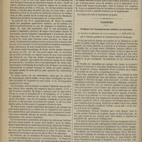 0186 - Page 174 - Société médicale des hôpitaux. Séance du 11 février 1876. Discussion sur le taenia. M. Roger / Variétés. Origines de l'enseignement médical en Lorraine. La Faculté de médecine de Pont-à-Mousson. - 1572-1768. Par G. Tourdes...
