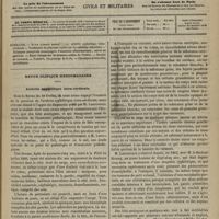 0221 - Page 209 - Sommaire / Revue clinique hebdomadaire. Artérite syphilitique intra-cérébrale