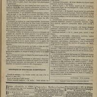 0227 - Page 215 - Variétés. Du principe de la vie. Par le Docteur E. Bouchut / Chronique et nouvelles scientifiques. Faculté de médecine / École préparatoire de médecine et de pharmacie de Clermont-Ferrand