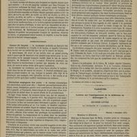 0265 - Page 253 - Société médicale des hôpitaux. Séance du 10 mars 1876. Discussion sur le taenia. M. Vidal, aux faits rapportés par MM. Laboulbène, Colin, Archambault, Valin et H. Roger / Communications. Cancer du larynx. M. Isambert / Déviation conjuguée des yeux. M. Lépine / Variétés. Lettres sur l'enseignement de la médecine en Allemagne
