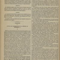 0274 - Page 262 - Société de chirurgie. Séance du 15 mars 1876. Lectures / Élection / Rapport. M. Polaillon : De l'action de l'air sur les plaies au point de vue historique et doctrinal / Variétés. Lettres sur l'enseignement de la médecine en Allemagne
