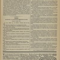 0283 - Page 271 - Variétés. Lettres sur l'enseignement de la médecine en Allemagne / Thèses soutenues à la Faculté de médecine de Paris pendant l'année 1875 / Chronique et nouvelles scientifiques. Faculté de médecine de Paris / Hôpitaux de Lyon / Corps de santé de la marine / Clinique médicale de l'Hôtel-Dieu / Clinique chirurgicale / Cours complémentaire de physique
