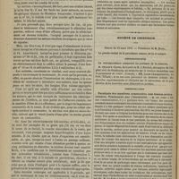 0296 - Page 284 - Policlinique chirurgicale. M. Dubuc. De l'utilité de la sonde à demeure dans le traitement de certains rétrécissements de l'urèthre / Contribution à l'étude de la réduction en masse dans la hernie étranglée ; par M. le Docteur J. Périchon / Société de chirurgie. Séance du 22 mars 1876. Correspondance / Communication. Paralysie des membres consécutive aux lésions articulaires. Traitement par l'électricité. M. Le Fort