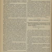 0302 - Page 290 - Paris, ce 26 mars 1876. [Dr Brochin] / Hôpital Saint-Antoine. M. Dumontpallier. Observations de déviations et de prolapsus de la matrice traités par l'application de l'anneau-pessaire, et suivies de remarques pratiques sur les usages de cet appareil contentif. (Observations recueillies par M. Gény)