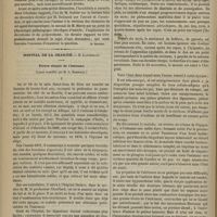 0310 - Page 298 - Séance de l'Académie de médecine. [Dr Brochin] / Hôpital de la Charité. M. Lancereaux. Ulcère simple de l'estomac. (Leçon recueillie par M. G. Marseille)