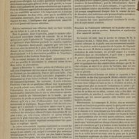 0318 - Page 306 - Revue clinique hebdomadaire. Sur un état parétique consécutif à l'empyème / Fracture de l'extrémité inférieure de la jambe avec renversement du pied en arrière. Réduction et application d'un appareil spécial
