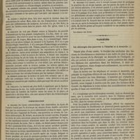 0321 - Page 309 - Société de chirurgie. Séance du 29 mars 1876. Discussion sur la torsion des artères. (Travail lu dans la dernière séance par M. Tillaux). M. Larrey / Communication. M. Delore... : Kyste de l'ovaire traité par le drainage / Variétés. La chirurgie des pauvres à l'Hôpital et à domicile