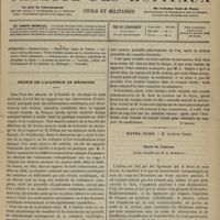 0333 - Page 321 - Sommaire / Séance de l'Académie de médecine. [Dr Brochin] / Hôtel-Dieu. M. Alphonse Guérin. Chute de l'utérus. (Leçon recueillie par M. G. Marseille)