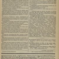 0363 - Page 351 - Variétés. Lettres sur l'enseignement de la médecine en Allemagne / Chronique et nouvelles scientifiques. Faculté de médecine. - Avis