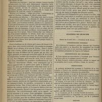 0376 - Page 364 - Clinique des Départements. Fracture comminutive du bras. - Tétanos. - Chloral. - Mort. Par M. Sonrier... / Académie de médecine. Séance du 18 avril 1876. Correspondance officielle. Conseils élémentaires aux mères et aux nourrices / Correspondance non officielle / Présentations / Élection